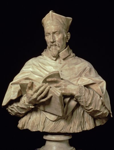 Bust of Cardinal P.S. Zacchia Rondanini by Alessandro Algardi